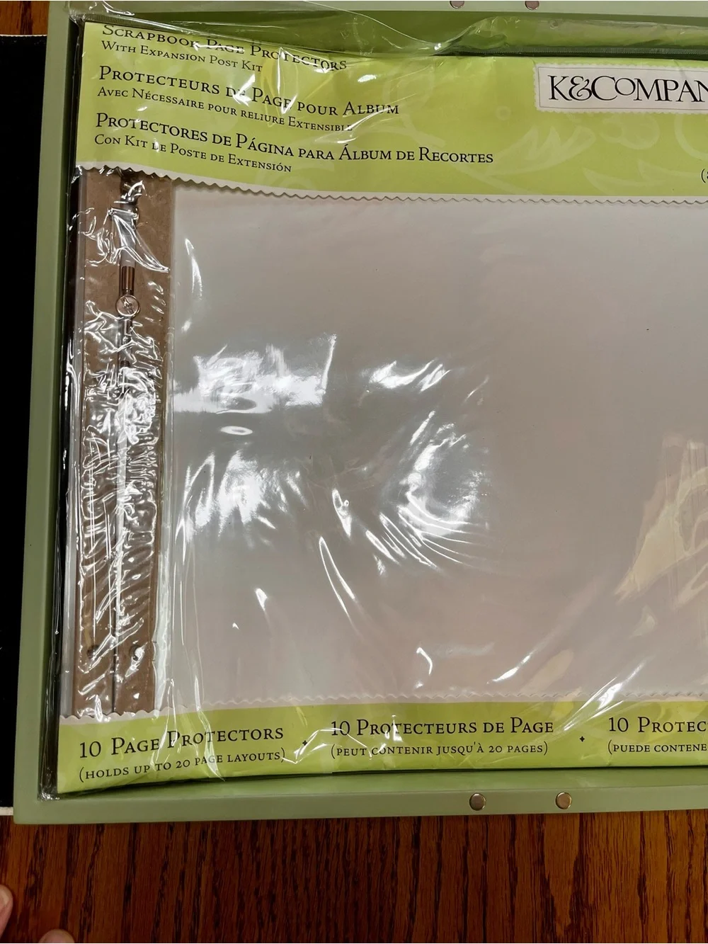 NWT! 2 Leatherette Box Photo & Scrapbook Albums + 1 pack Extra Pgs Cream 12”x12